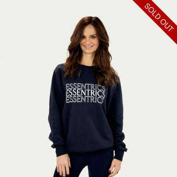 *ÉPUISÉ* Essentrics® Signature Navy Crewneck