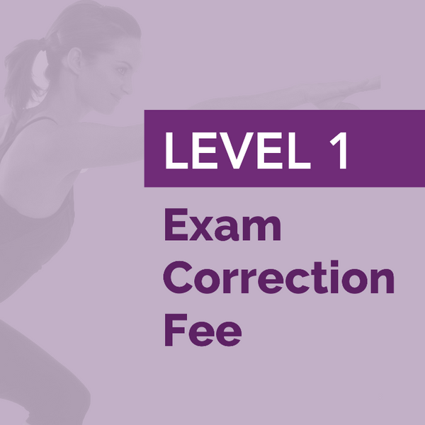 Level 1 Exam Correction Fee