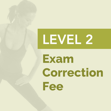 LEVEL 2 Exam Correction Fee