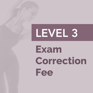 LEVEL 3 Exam Correction Fee