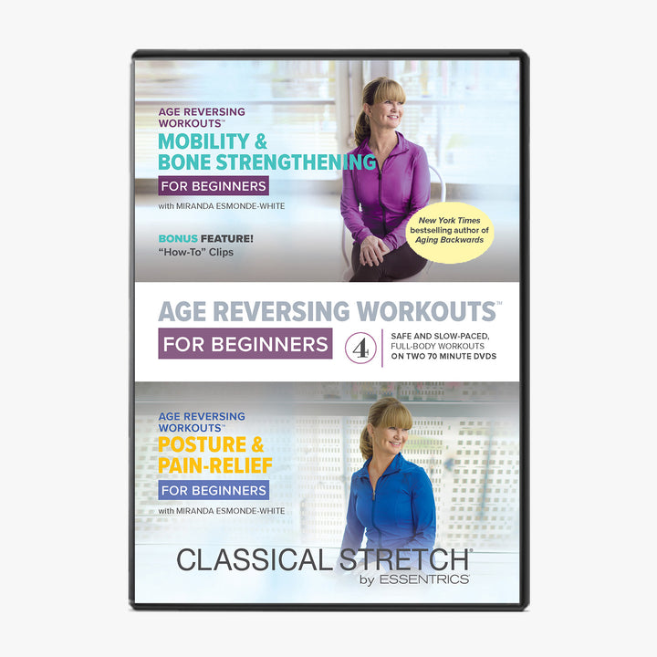  
Essentrics Age Reversing Workouts for Beginners DVD Box Set
