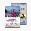 Essentrics Full Body Workout Vol. 3 & Stretch Series Vol. 1 DVD Box Set